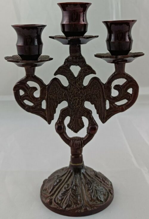 Double-headed eagle candlestick, small